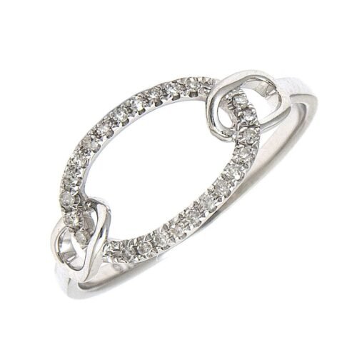 Anillo Oro Blanco 14k