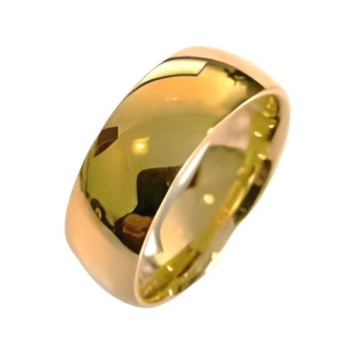 Anillo de Acero Dorado