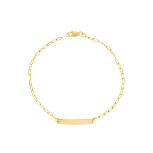 Kid's ID Bracelet on D/C Long Anchor Chain