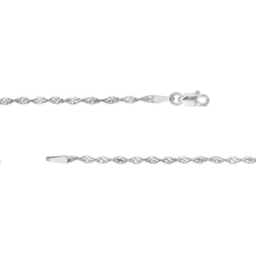 Sterling Silver Dorica Chain with Lobster Lock - Image 3