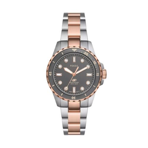 Fossil Blue Dive Three-Hand Two-Tone
