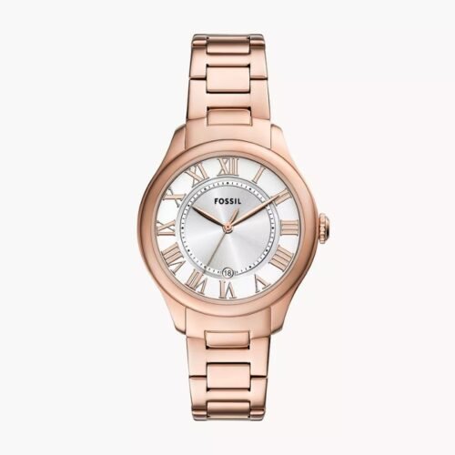 Gilmore Three-Hand Date Rose Gold-Tone