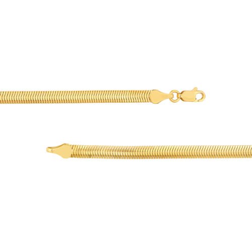 Light Oval Snake Chain with Lobster - Imagen 2