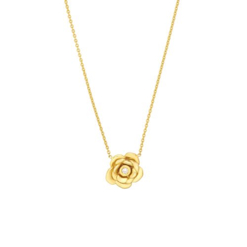 Rose Station Necklace