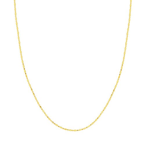 D/C Bead and Barrel Chain with Lobster Lock