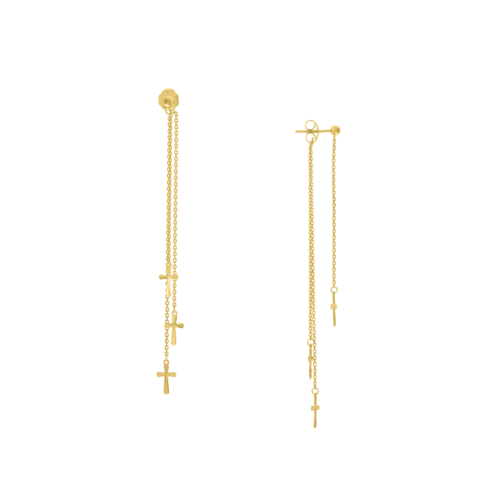 Aretes de oro